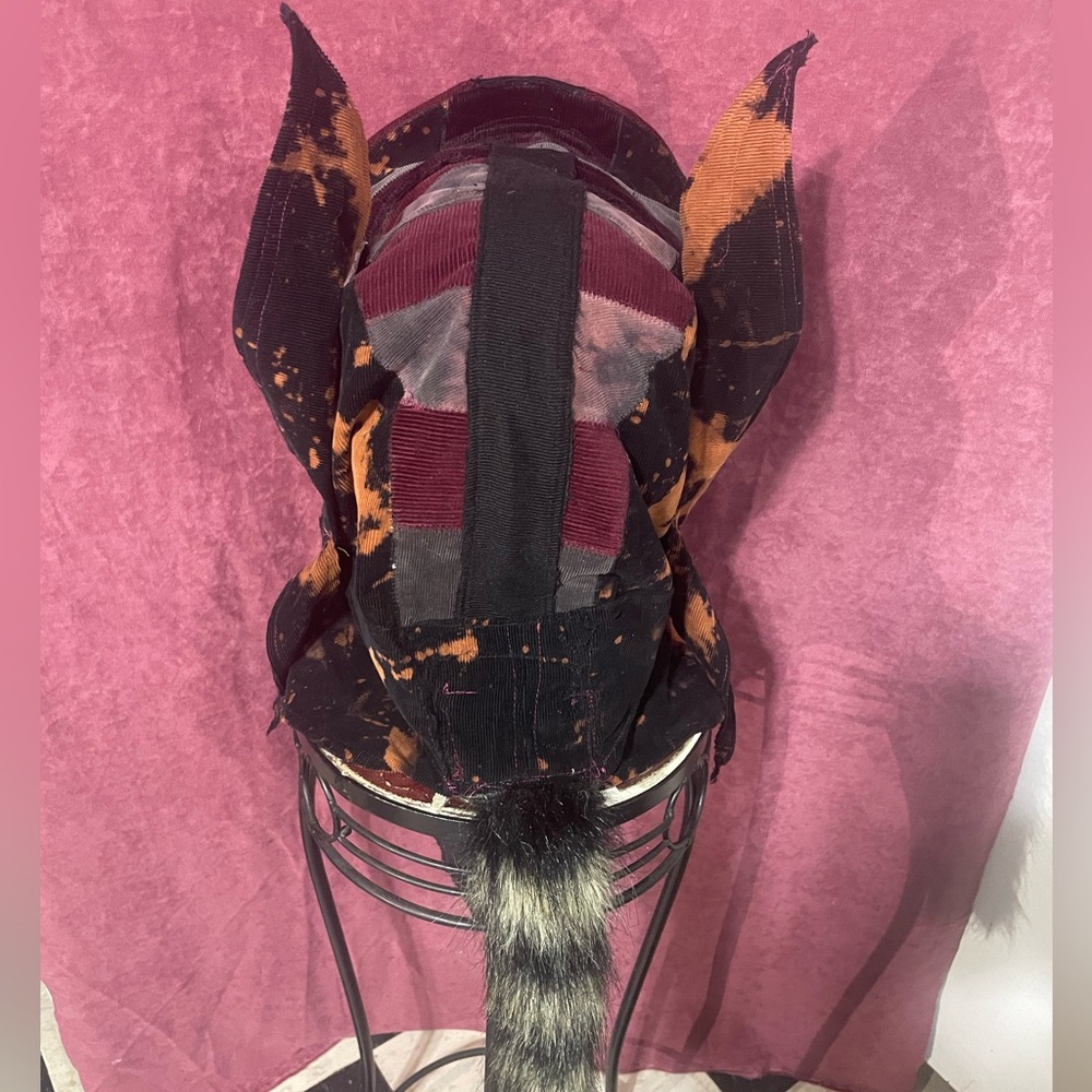 Hood/scarf/hat cowl homemade wearable art - Picture 4 of 5